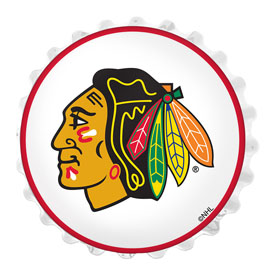Chicago Blackhawks: Bottle Cap Wall Light, NHCHIC-215-01