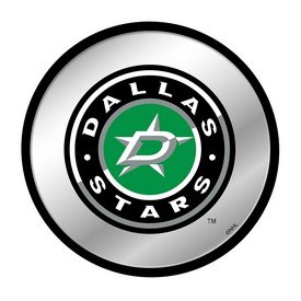 Dallas Stars: Secondary Logo - Modern Disc Mirrored Wall Sign, FNB-NHDALS-235-02A Dallas Stars: Secondary Logo - Modern Disc Mirrored Wall Sign, FNB-NHDALS-235-02A