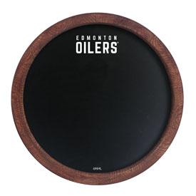 Edmonton Oilers: Secondary Logo - Barrel Top Chalkboard, NHEDMO-630-02