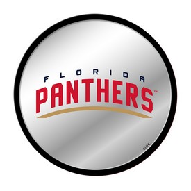 Florida Panthers: Secondary Logo - Modern Disc Mirrored Wall Sign, FNB-NHFLOR-235-02A Florida Panthers: Secondary Logo - Modern Disc Mirrored Wall Sign, FNB-NHFLOR-235-02A