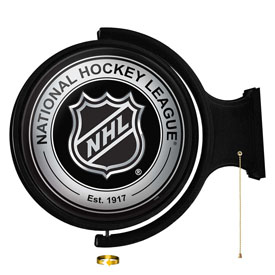NHL: Original Round Rotating Lighted Wall Sign, NHNHL-115-01