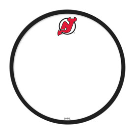 New Jersey Devils: Modern Disc Dry Erase Wall Sign, NHNJDV-612-01