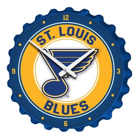 St. Louis Blues: Bottle Cap Wall Clock, FNB-NHSTLB-540 St. Louis Blues: Bottle Cap Wall Clock, FNB-NHSTLB-540