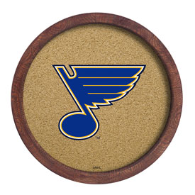 St. Louis Blues: Barrel Top Cork Note Board, FNB-NHSTLB-632-01A St. Louis Blues: Barrel Top Cork Note Board, FNB-NHSTLB-632-01A