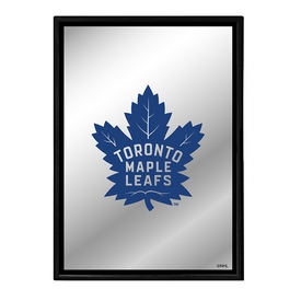 Toronto Maple Leafs: Logo - Framed Mirrored Wall Sign, AGS-NHTOML-275-01A Toronto Maple Leafs: Logo - Framed Mirrored Wall Sign, AGS-NHTOML-275-01A