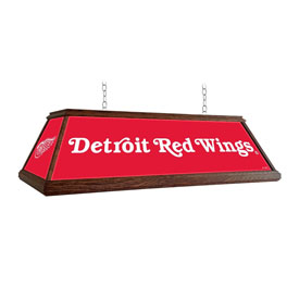 Detroit Red Wings: Premium Wood Pool Table Light, NHDTRW-330-01