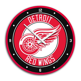 Detroit Red Wings: Modern Disc Wall Clock, NHDTRW-510-01