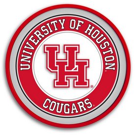 University of Houston Cougars 17" Team Disc Wall Sign-Primary Logo, NCHOUS-230-01
