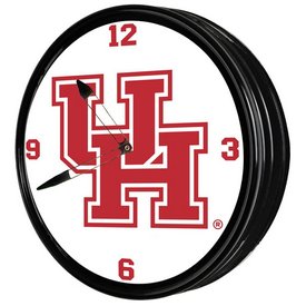 University of Houston Cougars 19" LED Team Spirit Clock-Primary Logo, NCHOUS-550-01