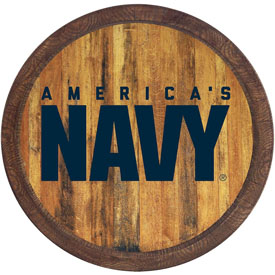 US Navy: "Faux" Barrel Top Sign, USNAVY-240-01