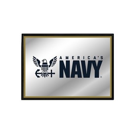 US Navy: Framed Mirrored Wall Sign, FNB-USNAVY-265-01A US Navy: Framed Mirrored Wall Sign, FNB-USNAVY-265-01A