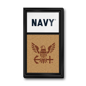 US Navy: Dual Logo - Cork Note Board, USNAVY-640-04
