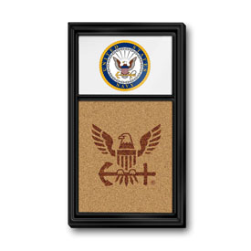 US Navy: Seal, Dual Logo - Cork Note Board, USNAVY-640-05