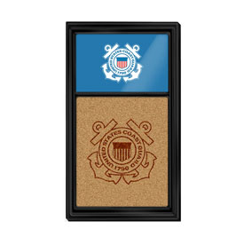 US Coast Guard: Dual Logo - Cork Note Board, FNB-USUSCG-640-02A US Coast Guard: Dual Logo - Cork Note Board, FNB-USUSCG-640-02A
