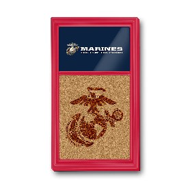 US Marine Corps: Dual Logo - Cork Note Board, FNB-USUSMC-640-02A