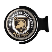 Army USMA Black Knights Rotating Illuminated Team Spirit Wall Sign-Round