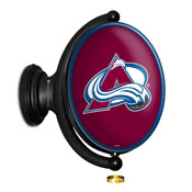 Colorado Avalanche: Original Oval Illuminated Rotating Wall Sign, NHCOLO-125-01
