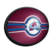 Colorado Avalanche: Oval Slimline Illuminated Wall Sign, NHCOLO-140-01