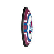 Colorado Avalanche: Oval Slimline Illuminated Wall Sign, NHCOLO-140-01