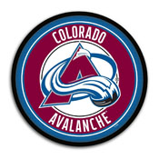 Colorado Avalanche: Modern Disc Wall Sign, NHCOLO-230-01