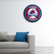 Colorado Avalanche: Modern Disc Wall Sign, NHCOLO-230-01