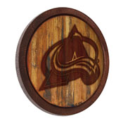 Colorado Avalanche: Branded "Faux" Barrel Top Sign, NHCOLO-240-02