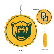 Baylor University Bears Team Spirit Bottle Cap Dangler-Primary Logo, NCBAYL-220-01