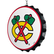 Chicago Blackhawks: Bottle Cap Dangler, NHCHIC-220-01