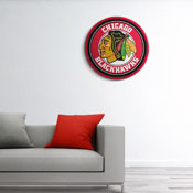 Chicago Blackhawks: Modern Disc Wall Sign, NHCHIC-230-01