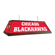 Chicago Blackhawks: Premium Wood Pool Table Light, NHCHIC-330-01