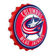 Columbus Blue Jackets: Bottle Cap Wall Sign, NHCOLU-210-01