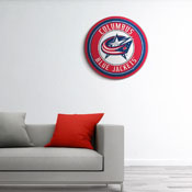Columbus Blue Jackets: Modern Disc Wall Sign, NHCOLU-230-01