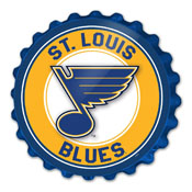 St. Louis Blues: Bottle Cap Wall Sign, NHSTLB-210-01