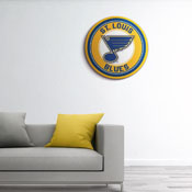 St. Louis Blues: Modern Disc Wall Sign, NHSTLB-230-01