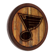 St. Louis Blues: Branded "Faux" Barrel Top Sign, NHSTLB-240-02