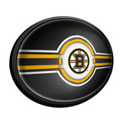 Boston Bruins: Oval Slimline Illuminated Wall Sign, NHBOST-140-01