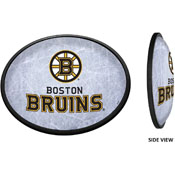 Boston Bruins: Ice Rink - Oval Slimline Illuminated Wall Sign, NHBOST-140-02