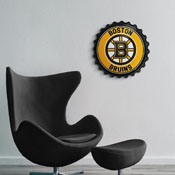 Boston Bruins: Bottle Cap Wall Sign, NHBOST-210-01