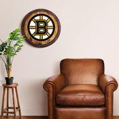 Boston Bruins: "Faux" Barrel Top Sign, NHBOST-240-01