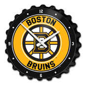 Boston Bruins: Bottle Cap Wall Clock, NHBOST-540-01