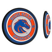 BSU - Boise State Broncos Slimline Illuminated Team Spirit Wall Sign-Round