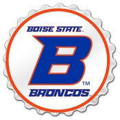BSU - Boise State Broncos Team Spirit Bottle Cap Wall Sign