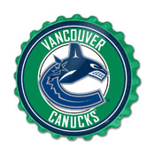 Vancouver Canucks: Bottle Cap Wall Sign, NHVANC-210-01