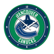 Vancouver Canucks: Modern Disc Wall Clock, NHVANC-510-01