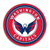 Washington Capitals: Modern Disc Wall Sign, NHWASH-230-01
