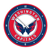 Washington Capitals: Modern Disc Wall Clock, NHWASH-510-01