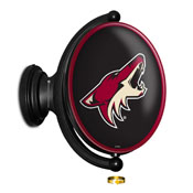Arizona Coyotes: Original Oval Illuminated Rotating Wall Sign, NHARIZ-125-01