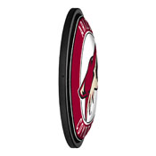 Arizona Coyotes: Round Slimline Illuminated Wall Sign, NHARIZ-130-01