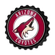 Arizona Coyotes: Bottle Cap Wall Sign, NHARIZ-210-01