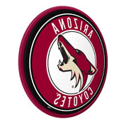 Arizona Coyotes: Modern Disc Wall Sign, NHARIZ-230-01
